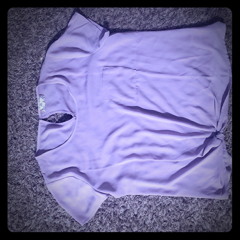 Lavender blouse